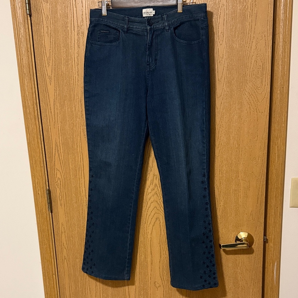 Calvin Klein Jeans Women's Deep Indigo Straight Leg
